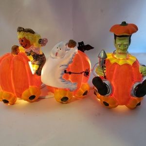 Spooky Hollow Pumpkin Halloween Set